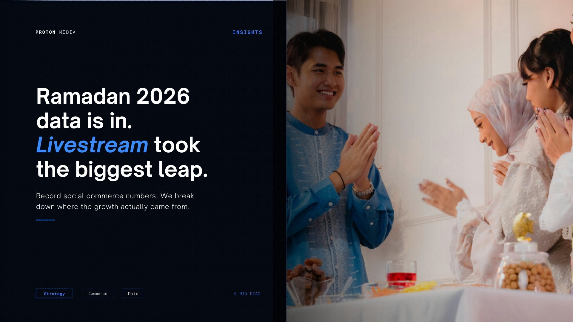 Ramadan 2026 Social Commerce Data Is In. Livestream Took the Biggest Leap.